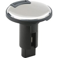 Attwood Lightarmor™ Plug-In Base - Round Series, 3-Pin, 316 S.S. - 910R3Psb-7 - 23-910R3Psb7F1