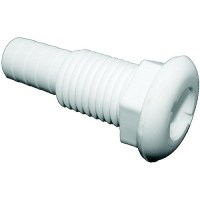 Th Marine Th752B Thru Hull 3/4 Bulk Straight White - Th752B - 232-Th752Bf1
