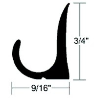 Taco A510149Tal12D Aluminum Drip Molding, 3/4