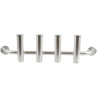 Taco F313504Bsa1 4 Rod Transom Mount Rod Rack - F31-3504Bsa-1 - 236-F313504Bsa1F1