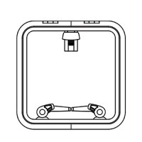 Lewmar Low Profile Rectangular Hatch, Size 40 - 39940030 - 239-39940030F1