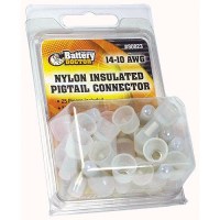 Battery Doctor High Temperature Vinyl Insulated Pigtail Connector, 12-10 Awg, 25/Pk. - 80823 - 240-80823F1