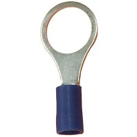 Battery Doctor Blue Vinyl Insulated Ring Terminal, 16-14 Awg, 25/Pk. - 80851 - 240-80851F1