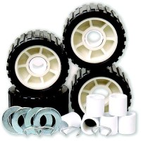 Tie Down Engineering Hull Sav'R Poly Vinly Black Roller - 86419 - 241-86419F1