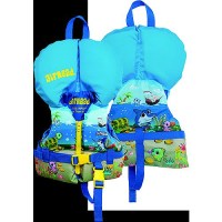 Airhead 3008801A Treasure Life Jacket, Infant, Blue Treasure Chest / Sea Life Theme - 30088-01-A - 253-3008801Af1