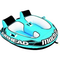 Airhead Mach 2 Inflatable Double Rider Towable Water Tube - Ahm2-2 - 253-Ahm22 Superseded By: 253-Aht2M2F1