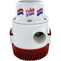 Rule 14A-6Ul 3,700 Gph 12V 15.5 Amp High Capacity Bilge Pump With 6' Leads - 14A-6Ul - 29-14A6Ulf1