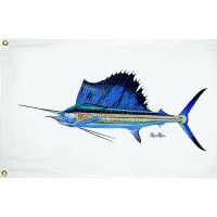 Taylor Carey Chen Offshore Fish Flag - 1949 - 32-1949F1