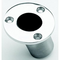 Taylor 967 Stainless Steel Flush Mount Flag Pole Socket Fits 1-1/4