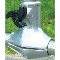 Taylor Stainless Steel Rail Mount Flag Pole Socket For 1