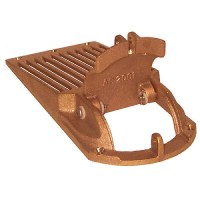 Groco Asc1250 Bronze Slotted Hull Strainer With Access - Asc-1250 - 34-Asc1250F1