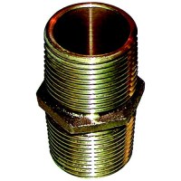 Groco Pn1000 Bronze Pipe Nipple, 1