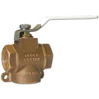 Groco Twv Bronze 3-Way Full Flow Valve - Twv-1500 - 34-Twv1500F1
