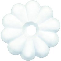 Jr Products Plastic Rosettes, White, 14/Pk - 20455 - 342-20455F1
