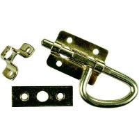 Jr Products Universal Latch, Brass - 20645 - 342-20645F1