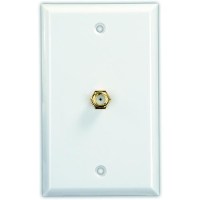 Jr Products Interior Cable Tv Plate - 47785 - 342-47785F1