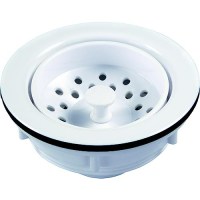 Jr Products Rv Sink Strainer With Pop Up Stopper - 95275 - 342-95275F1