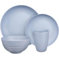 Camp Casual Cc011Bb 8 Piece Microwaveable Dish Set, Boho Blue - Cc-011Bb - 342-Cc011Bbf1