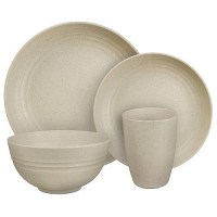 Camp Casual Cc011Dw 8 Piece Microwaveable Dish Set, Driftwood - Cc-011Dw - 342-Cc011Dwf1