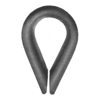 Galvanized Wire Rope Thimble, 1