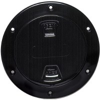 Beckson Screw Out Deck Plate With Standard Trim Ring, Dimple Center - Dp42B - 35-Dp42Bf1