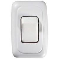Contoured On/Off Wall Switch In Plate - S531 - 350-S531F1