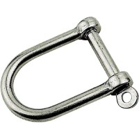 Sea-Dog 1471881 Wide D-Shackle/Mooring Buoy Stainless Steel Shackle - 147188-1 - 354-1471881F1