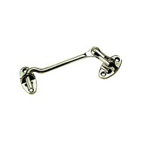 Seadog 222090 Gooseneck Hook & Swivel, Chrome/Brass, 5-5/8