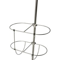 Seadog Rail Mount Dual Boat Fender Holder Storage Rack - 7/8