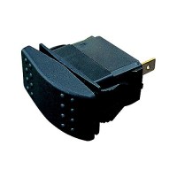 Contura® Rocker Switch (Dpdt) - Illuminated On/Off/On - 420218-1 - 354-4202181F1