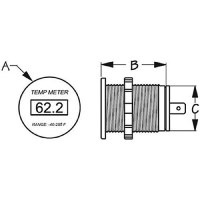Seadog 421610-1 Oled Temperature Meter - 421610-1 - 354-4216101F1