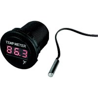Sea-Dog 4216181 Led Round Temperature Meter - 421618-1 - 354-4216181F1