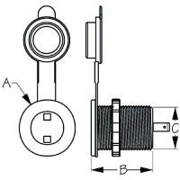 Cobra Led Power Socket - 426127-1 - 354-4261271F1