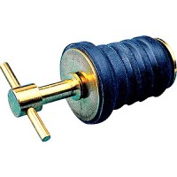 Seadog 5200821 Brass Tee Handle Drain Plug, 1-1/4