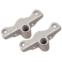 Sea-Dog 5808901 Angled Mount Oarlock Socket, Galvanized, 1 Pr. - 580890-1 - 354-5808901F1