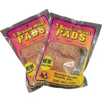 Bronze Wool Pads, Coarse 3/Pack - 35010 - 355-35010F1
