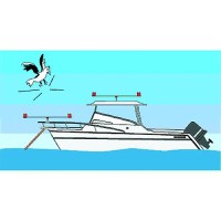 6' Gullsweep System W/Deck Mount - Gs1 - 359-Gs1F1