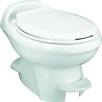 Thetford 34433 Aqua-Magic® Style™ Plus China Toilet, Low Profile, White W/O Sprayer - 34433 - 363-34433F1
