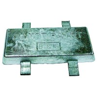 Zinc Weld On Plate - Bsmwo114X6X12 - 377-Bsmwo114X6X12F1