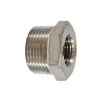 64509 304 Stainless Steel Hex Bushing, 3/4