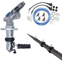 Tigress 8867902 Xd Crank Top Mount Carbon Fiber Outrigger System, 18', Black/Black Tip, 1 Pr. - 88679-02 - 397-8867902F1