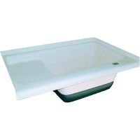 Icon 00475 Sit In Step Tub, Right Hand, Colonial White - 475 - 398-00475F1