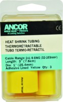 Ancor 306924 Marine Grade® Adhesive Lined Heat Shrink Tubing, 3/4 X 12