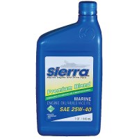 Sierra 94004 Oil-25W40 Fcw I/O-I/B, 5 Qt. - 18-9400-4 - 47-94004F1