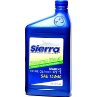Sierra 95544 Premium Blend Heavy Duty Engine Oil 15W-40, 5 Qt., 4/Case - 18-9554-4 - 47-95544F1