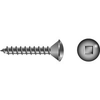Square Tapping Screw - Oval Head#8 X 3/4