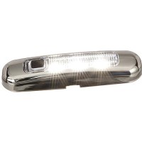 Seachoice Led Surface Mount Area Light With On/Off Switch, 316 Stainless Steel, White Light, 220 Lumens - 50-03131 - 50-03131F1