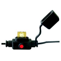 Seachoice 11273 Indicating Atm In-Line Fuse Holder, 20 Amp, 6