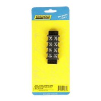 Seachoice Terminal Block, 4-Gang, Brass Clips And Contacts - 13561 - 50-13561F1