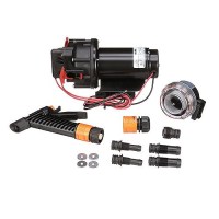 Seachoice Wash Down System Pump, 3.5 Gpm Max @ 41 Psi, 12V Dc, Includes Spray Nozzle And Inlet Strainer - 10-13399-03Sc - 50-17861F1